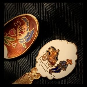 Souvenirs Spoons of travels.